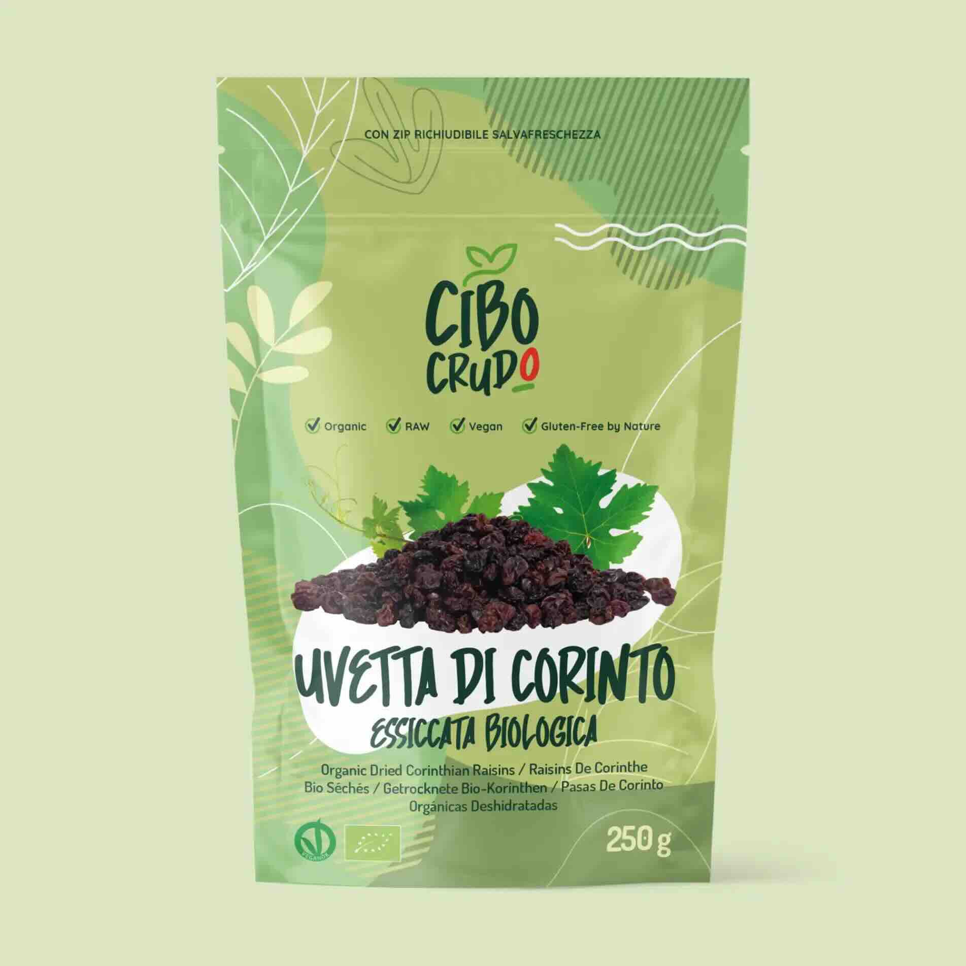 Uvetta Di Corinto Essiccata Biologica - 250 gr